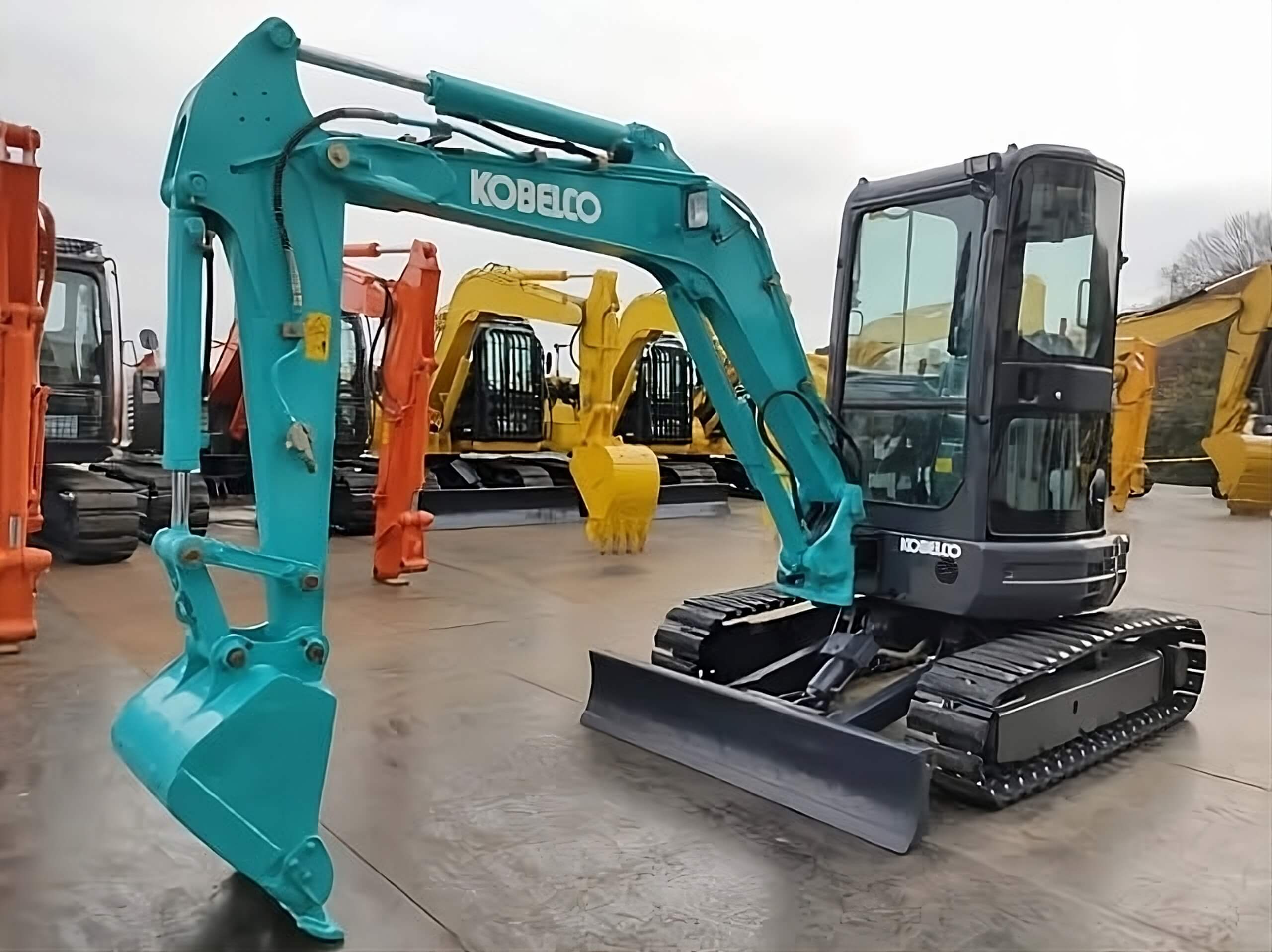 Изображение экскаватор Kobelco sk35sr